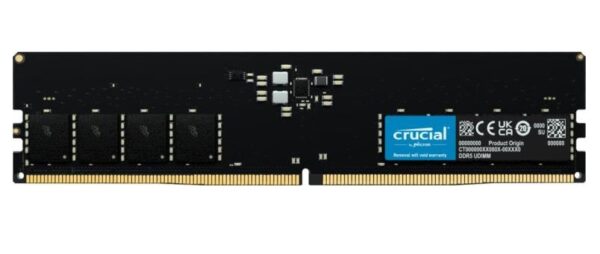 MEMORIA DDR5 16 GB PC4800 MHZ (1X16) (CT16G48C40U5)